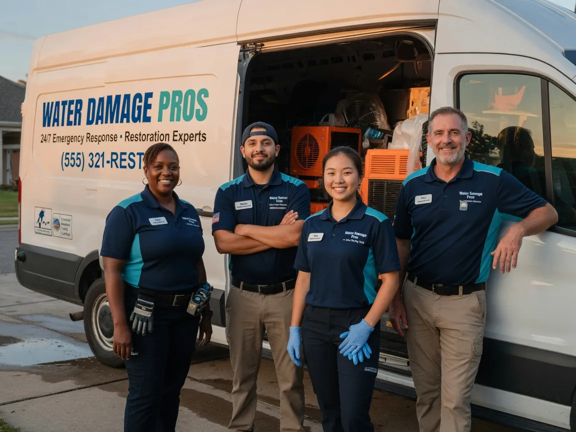 Water Damage Restoration company in Foss, OK
