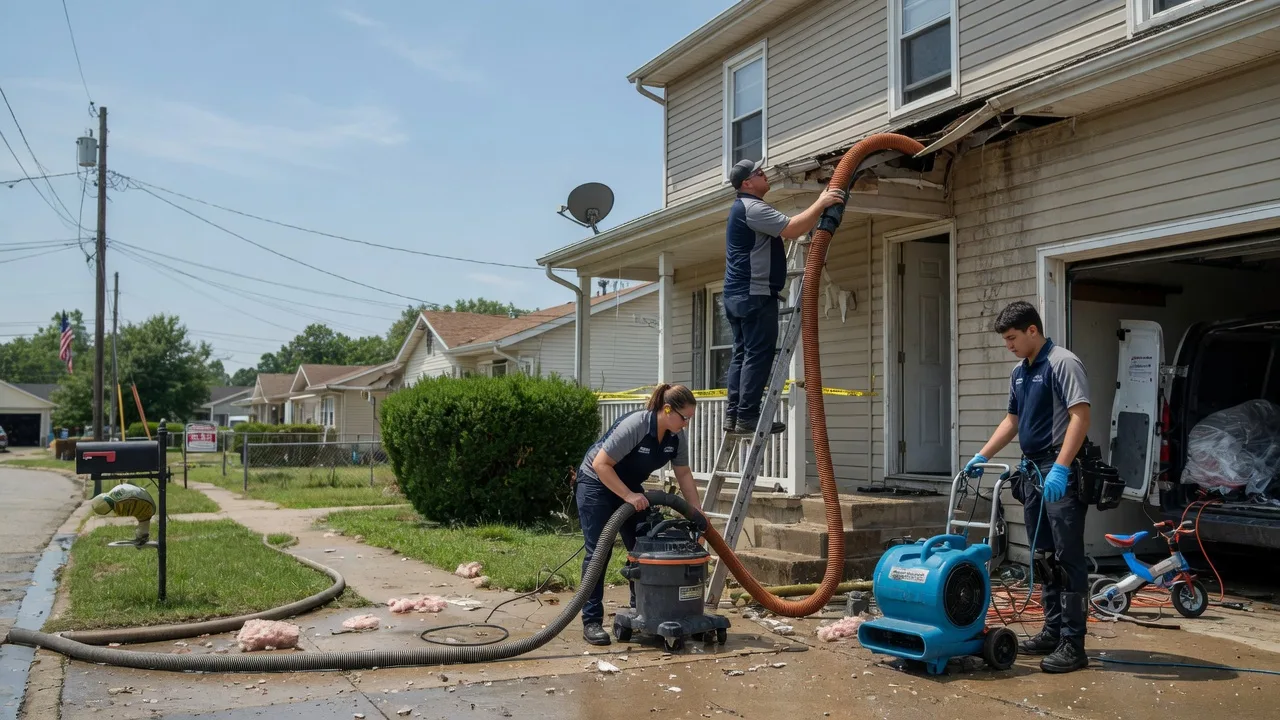 Water Damage Restoration in Foss, OK near me